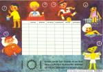 Children's School Timetable Plan produced by Ruhla
