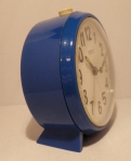 Legend brandedRuhla Blue Plastic Alarm Clock - Side