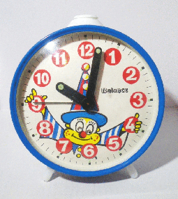 Balance branded Ruhla Clown Waggle Eyes Clock Calibre 69